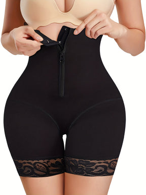 SCARBORO Lace Tummy Control Shapewear Shorts, High Waist Body Shaper Butt Lifter Shorts, Women's Underwear & Shapewear