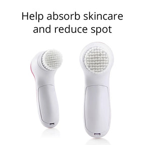 5 in 1 Electric Face Cleansing Brush  Multifunction Facial Cleanser Skin Care Massager Scrubber Exfoliator