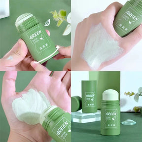 Original 40g Remove Blackhead Green Tea Solid Mask Cleansing Stick Mask Facial Dispel Acne Blemish Shrink Pores Korean Skin Care