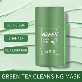 Original 40g Remove Blackhead Green Tea Solid Mask Cleansing Stick Mask Facial Dispel Acne Blemish Shrink Pores Korean Skin Care