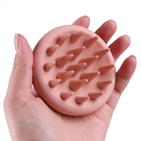 LOHAS 100% Silicone Sclap Massage Brush Biodegradable Shampoo Brush Hair Scalp Massager for Hair Growth