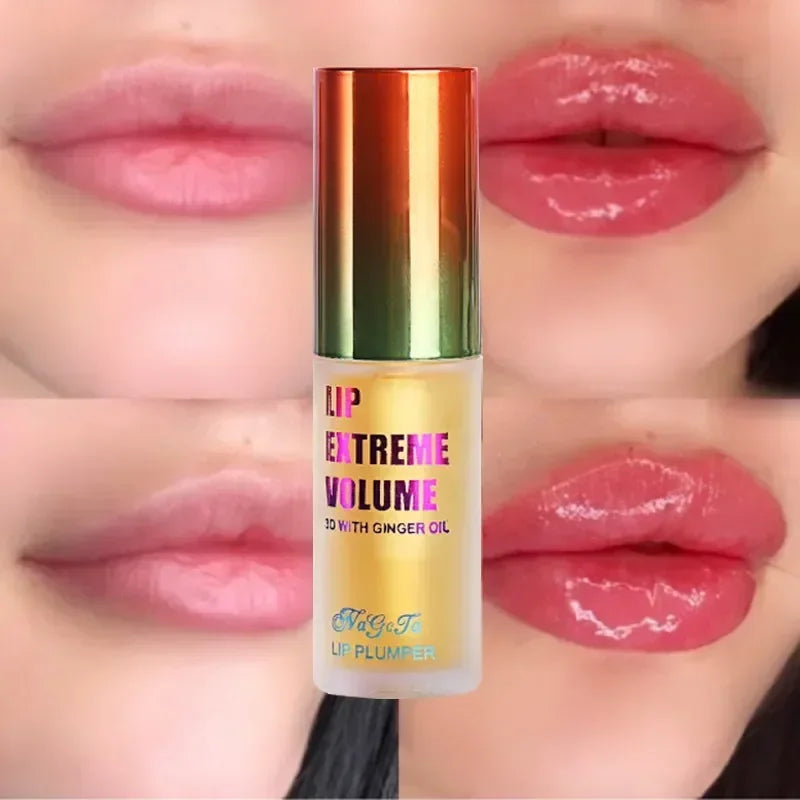 Long Lasting Lip Plumper Serum Instant Volumising Essence Oil Repair Lip Fine Lines Increases Elasticity Sexy Beauty Cosmetics