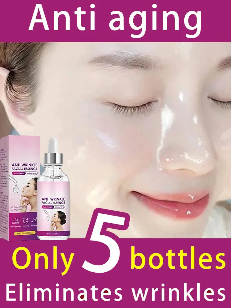 Instant Anti-wrinkle Serum Face Neck Forehead Wrinkles Removal Lifting Firming Fade Fine Lines Anti-aging Skin Firming Product