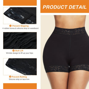 Double Lace Butt Lifting Pants, Waist Trainer, Waist Trimmer, Tummy Control For Body Shaper