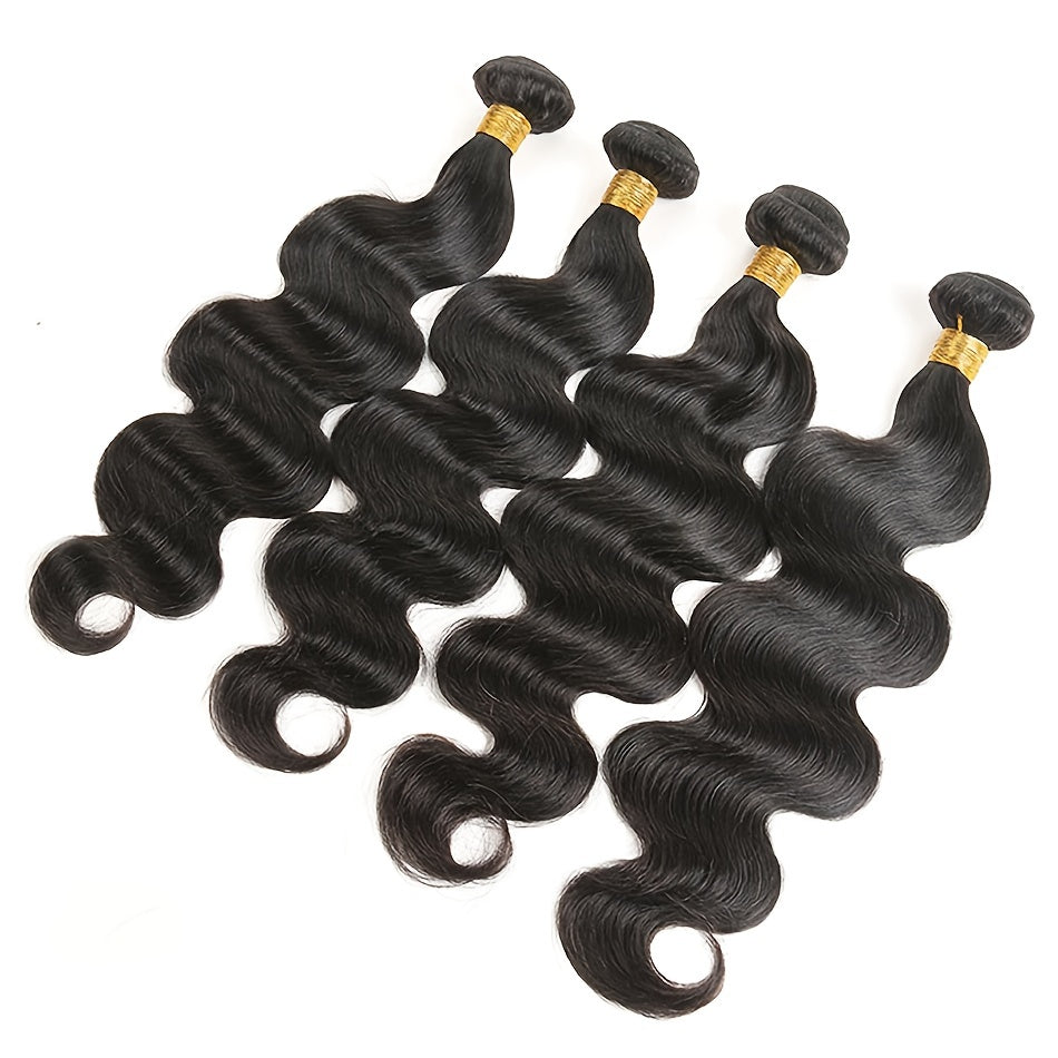 3 Bundles Body Wave Human Hair Bundles 32 Inch 3 Bundle Deals Body Wave Hair Remy Hair Extensions Natural Color